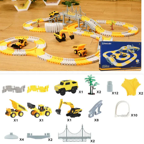 Build Master Construction Rail Set
