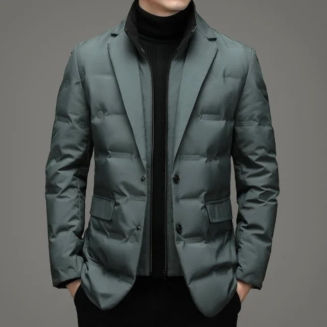 Men's Winter Vest-Blazer in one piece