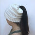 Women Beanietail Messy High Bun Ponytail