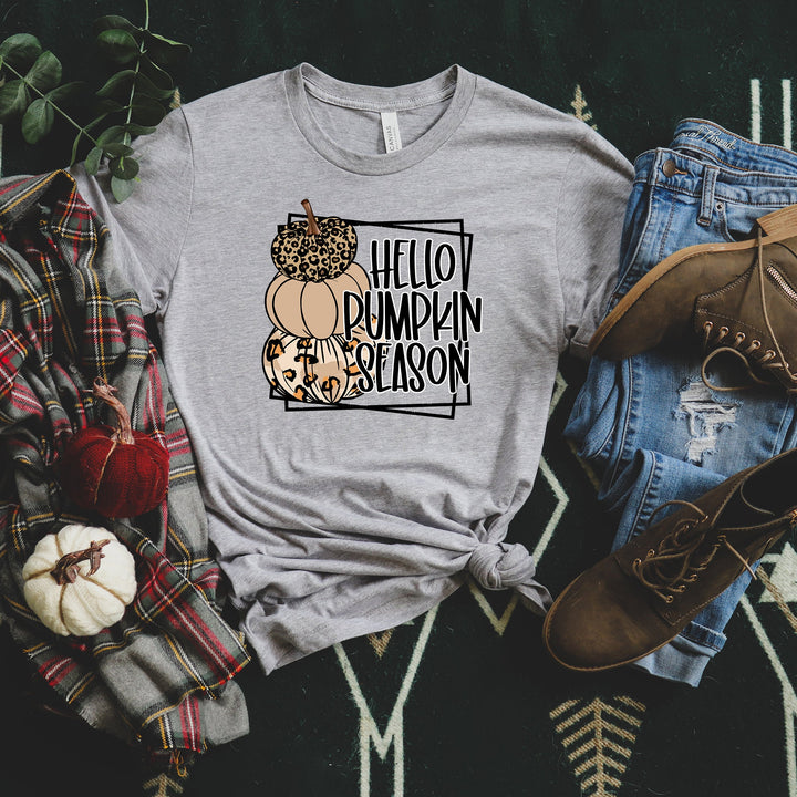 Hello Pumpkin Season Shirt, Fall Shirt