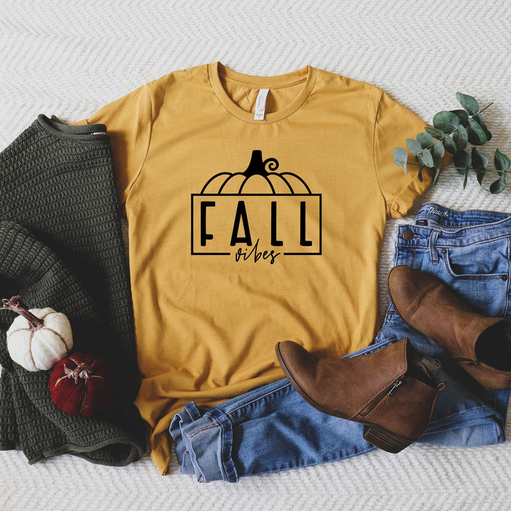 Fall Vibes Shirt, Pumpkin Shirts