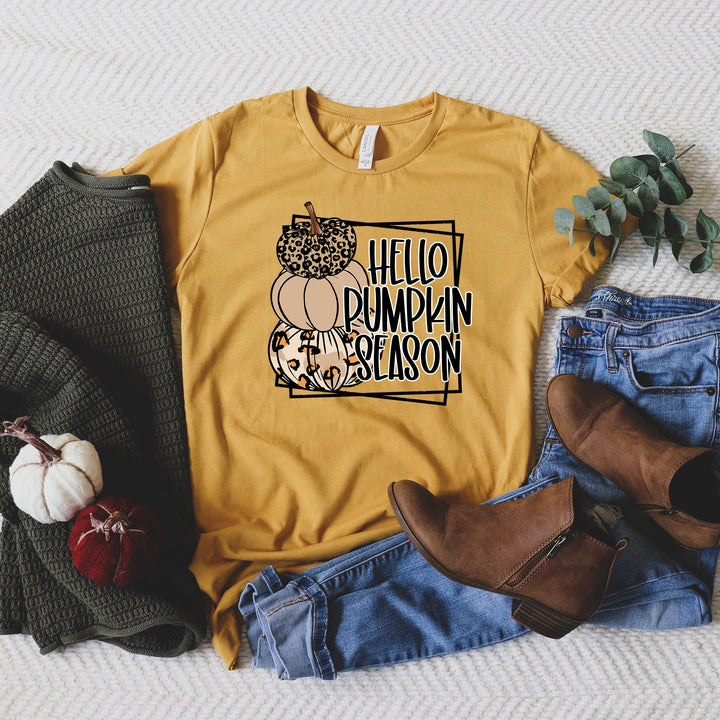 Hello Pumpkin Season Shirt, Fall Shirt