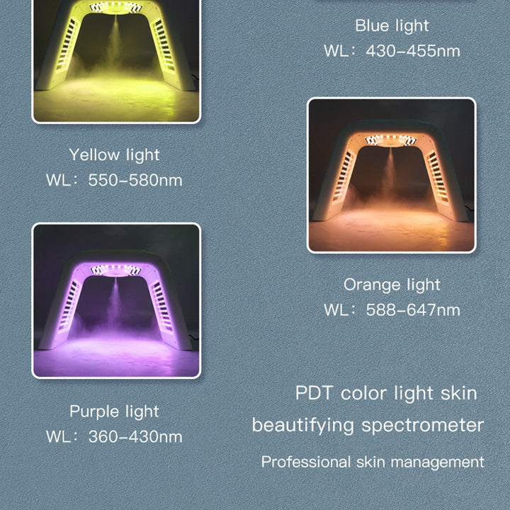 7 Colors LED Facial Mask PDT Light Therapy