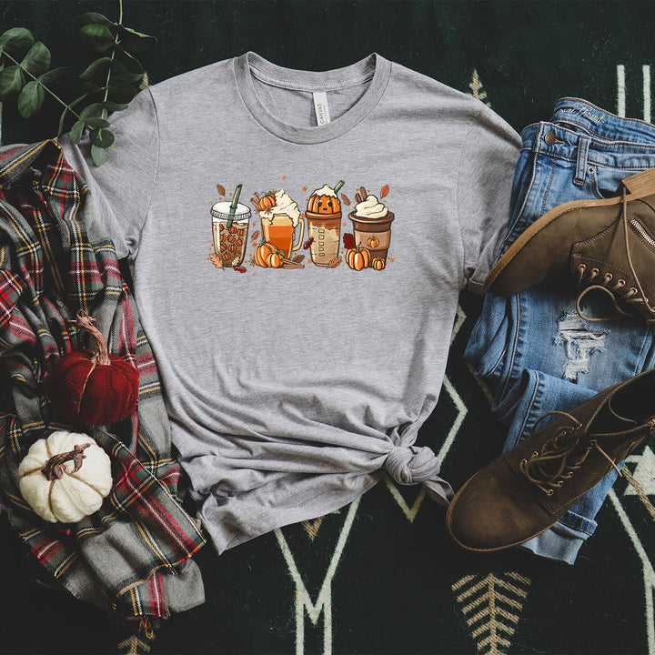 Fall Coffee Shirt, Fall Latte Shirt